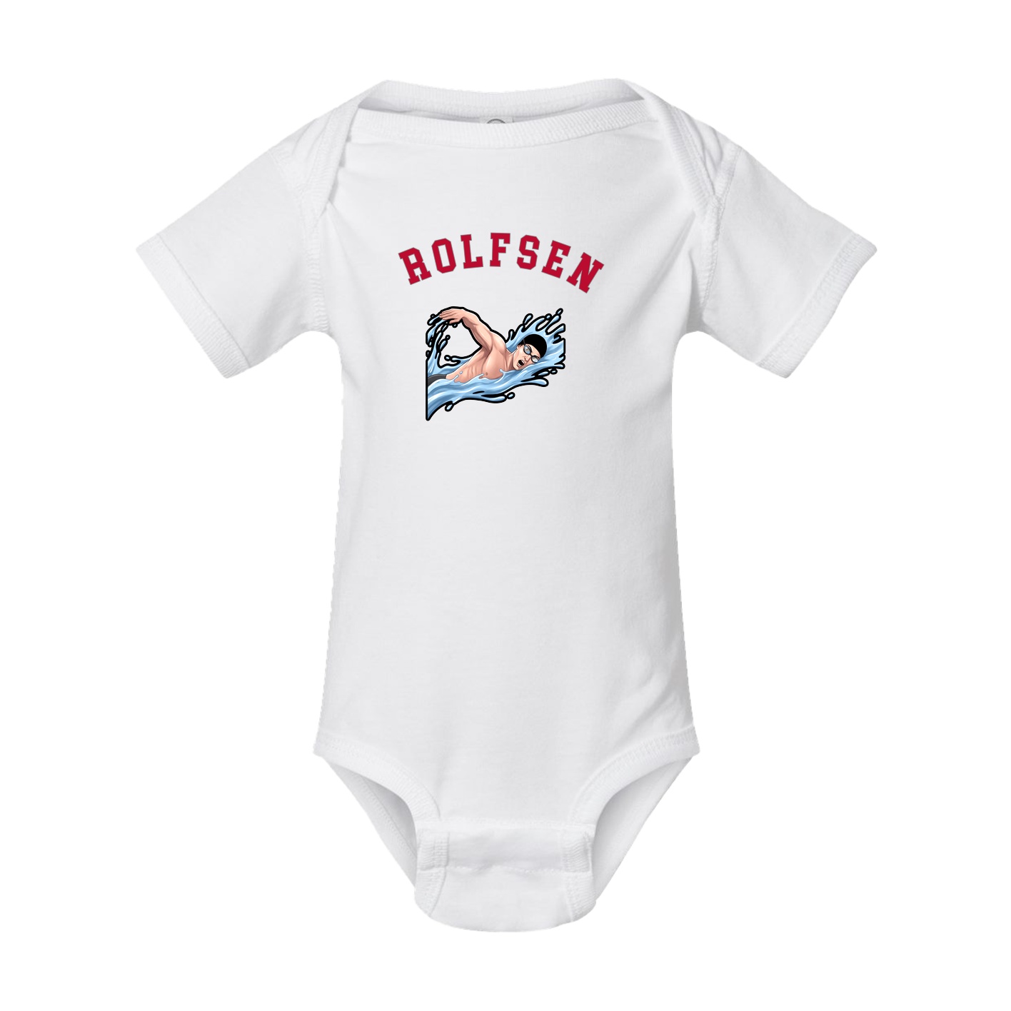 Baby Onesie — Shirsey Arch in White