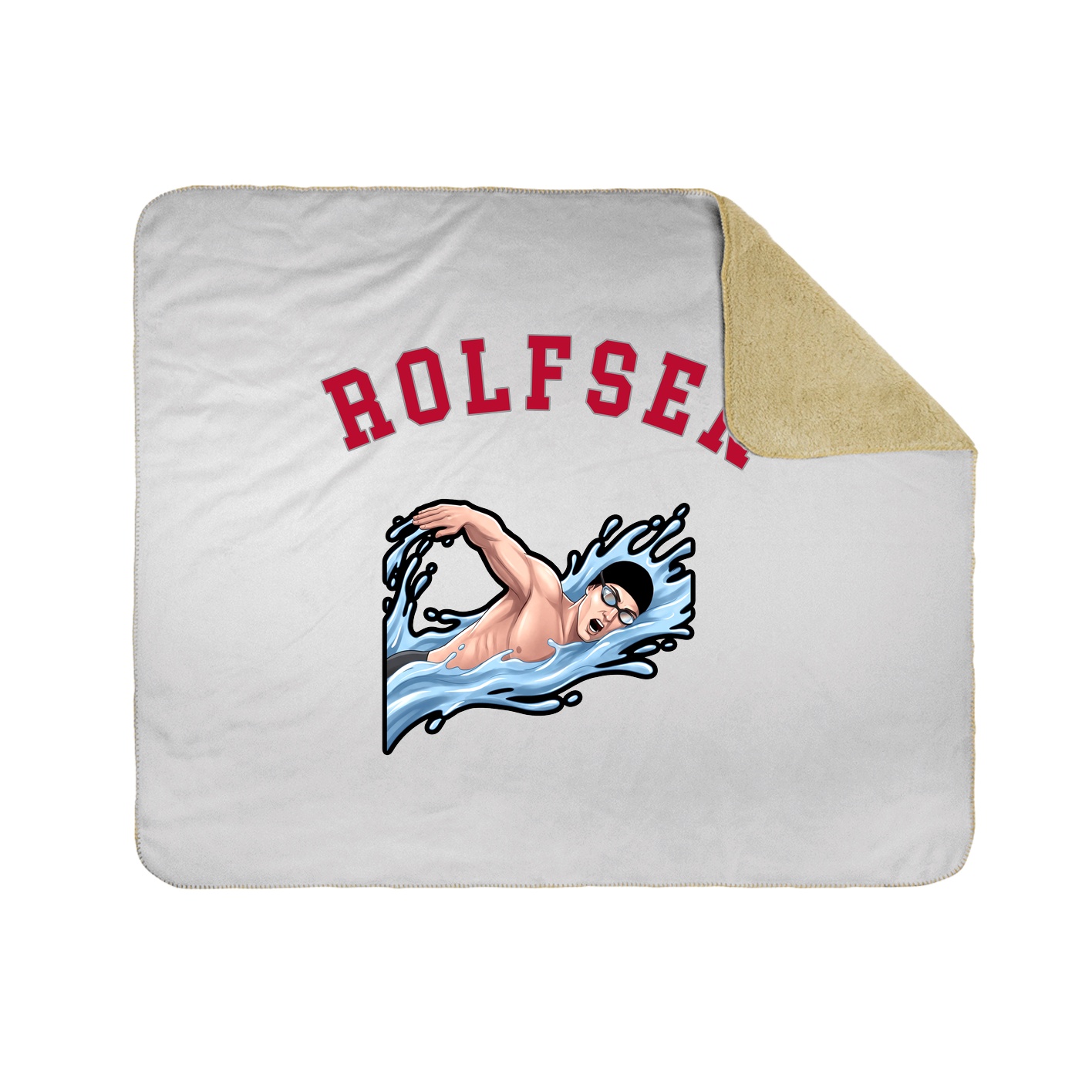 Throw Blanket — Shirsey Arch in White
