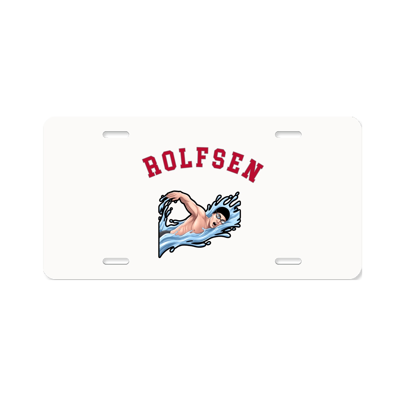 License Plate — Shirsey Arch in Classic