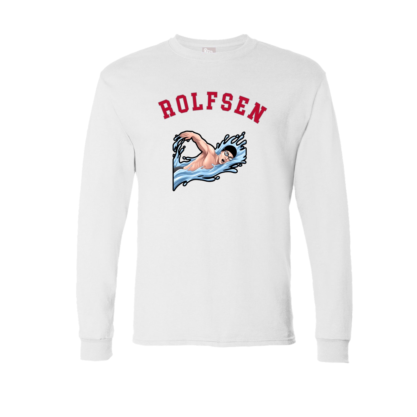 Long Sleeve Tee — Shirsey Arch in White