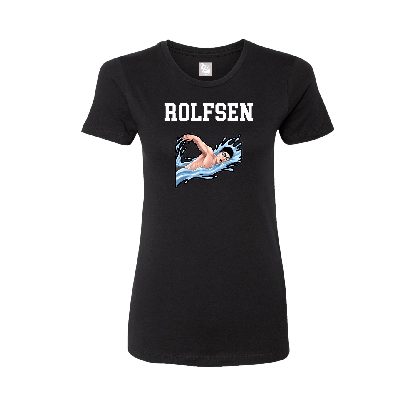 Fitted Women's Tee — Shirsey in Black