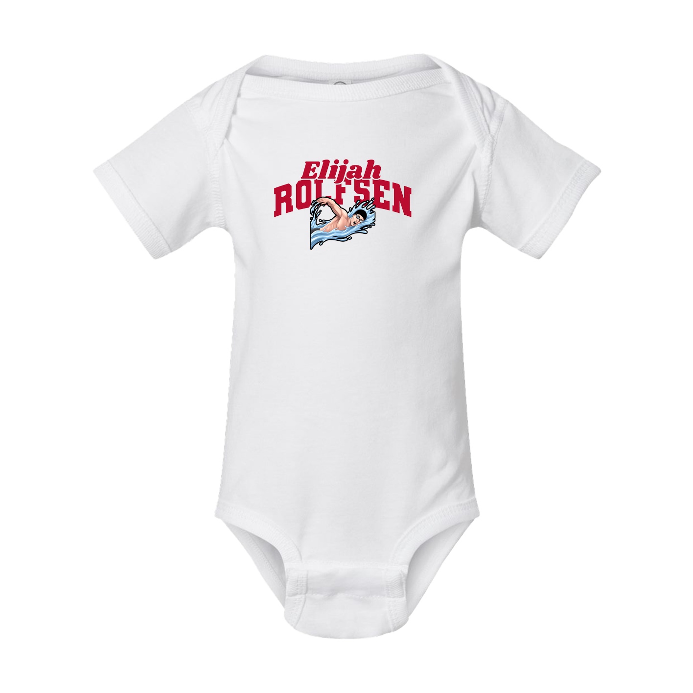 Baby Onesie — Signature Arch in White