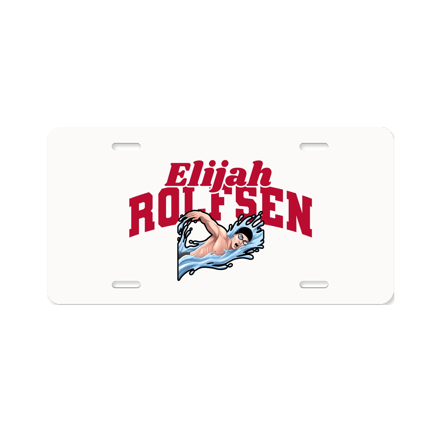 License Plate — Signature Arch in Classic