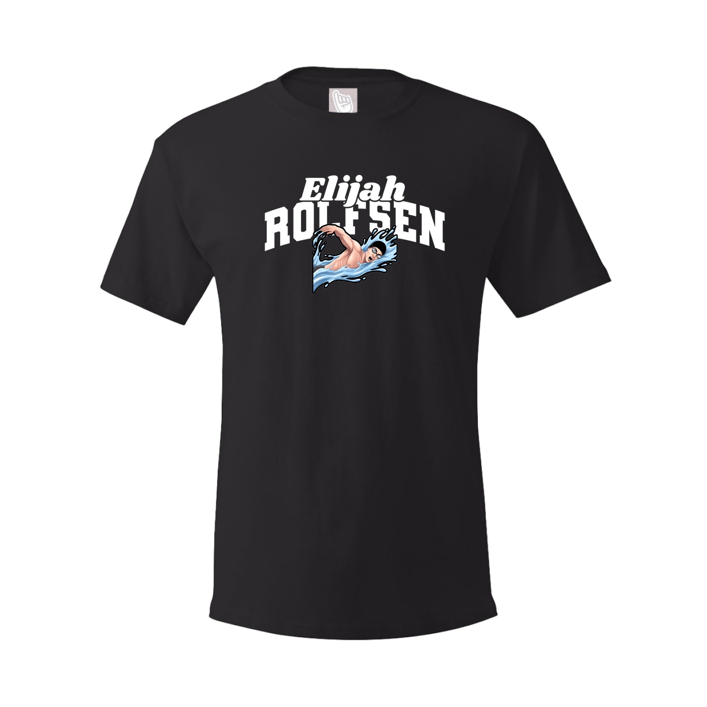 Youth Tee — Signature Arch in Black