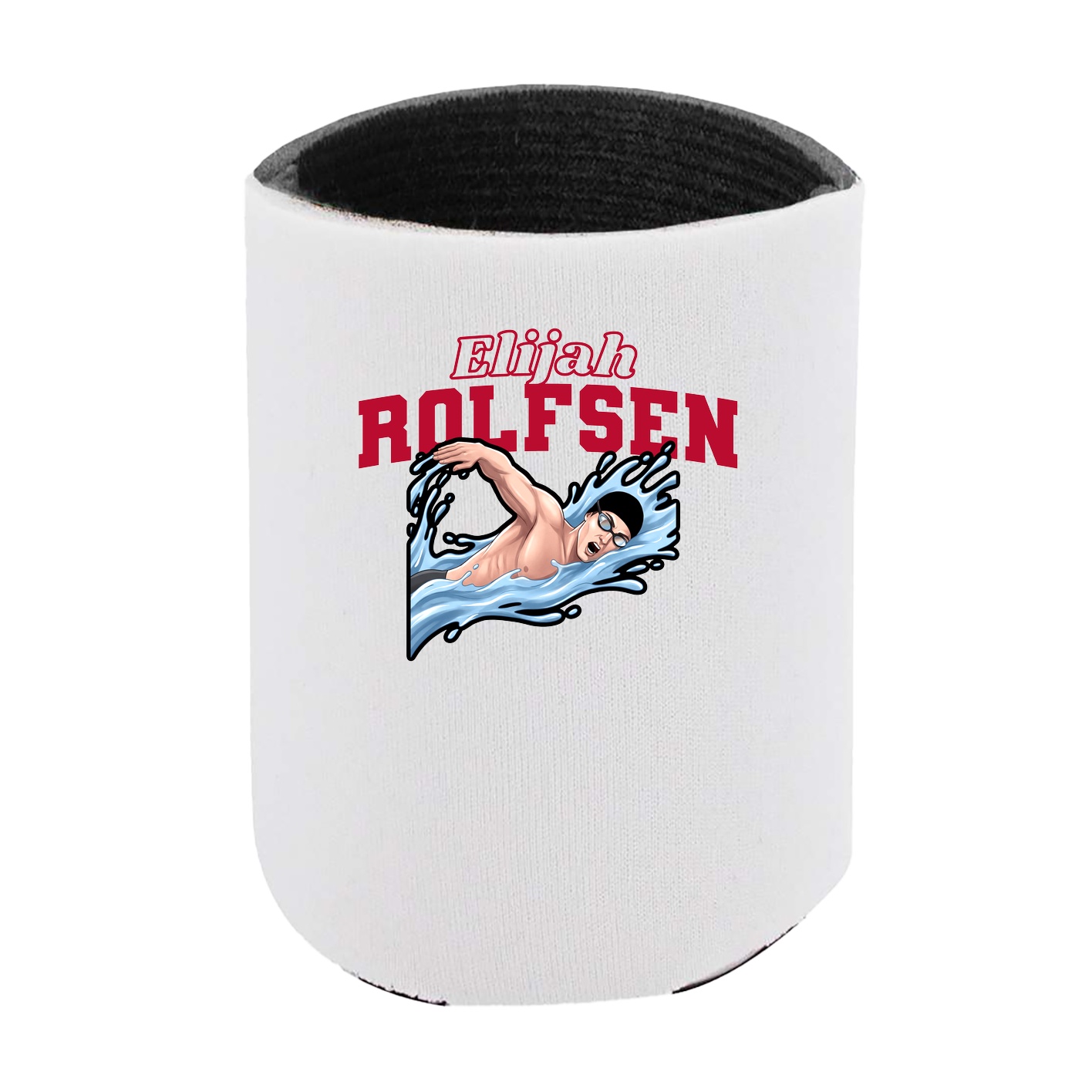 Can Holder — Name Arch in White