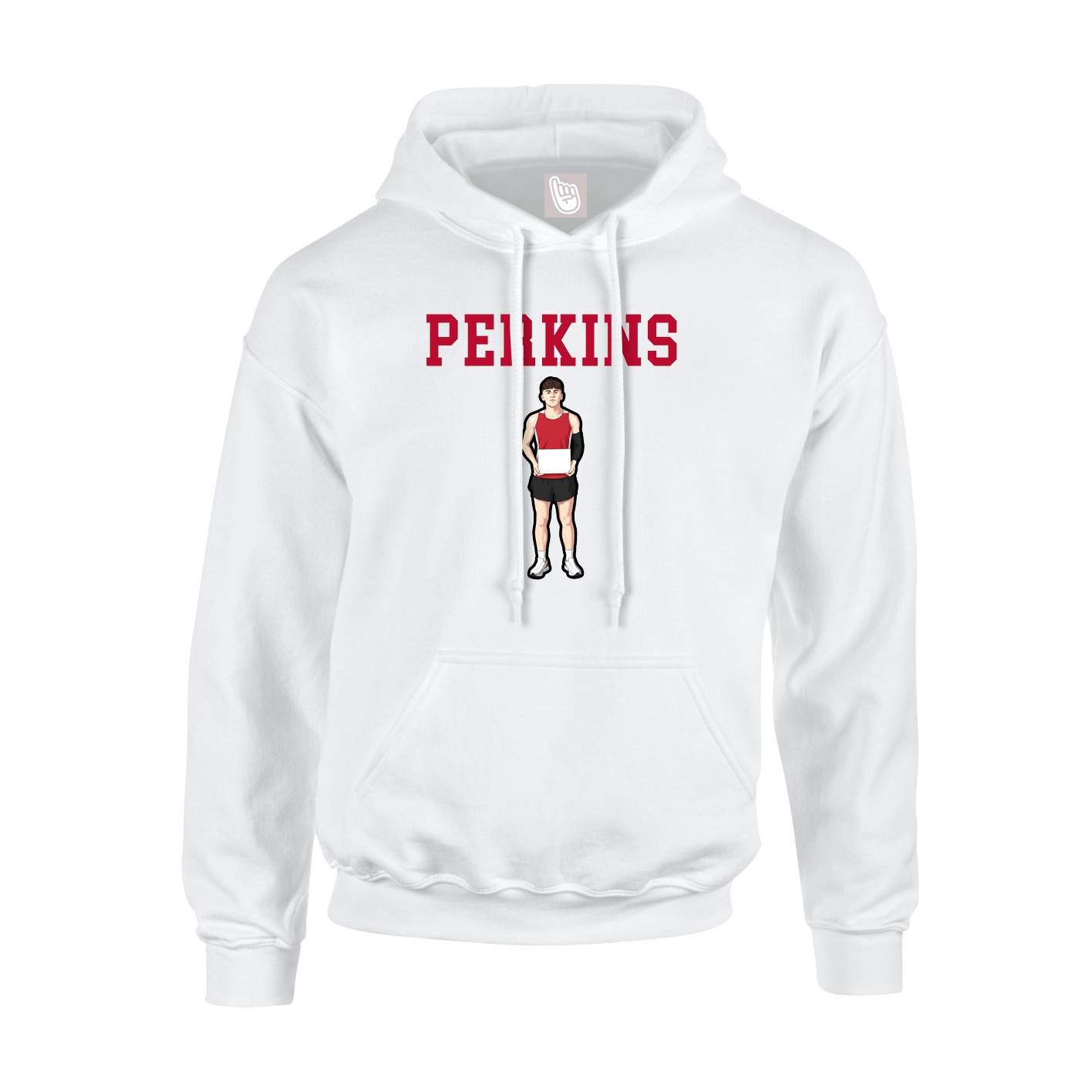 Hoodie — Shirsey in White