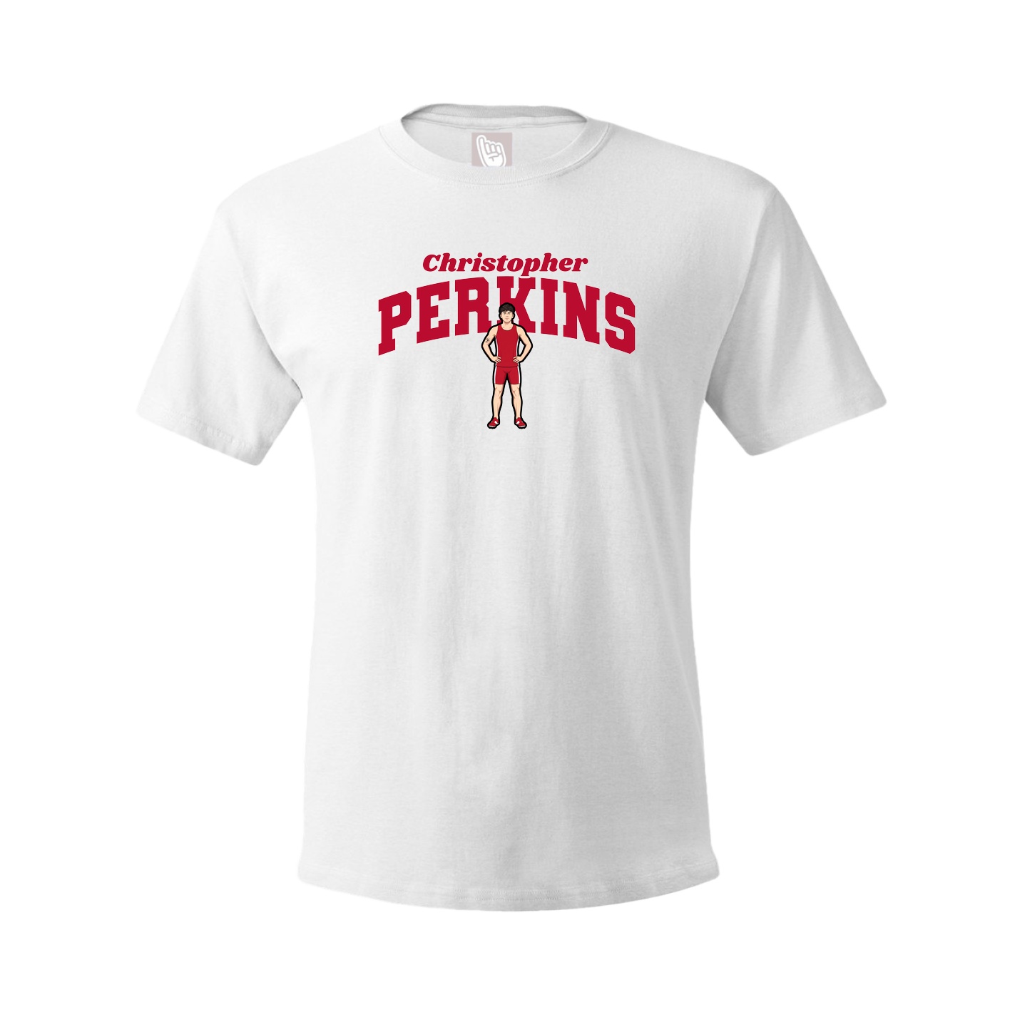 Tee — Signature Arch in White