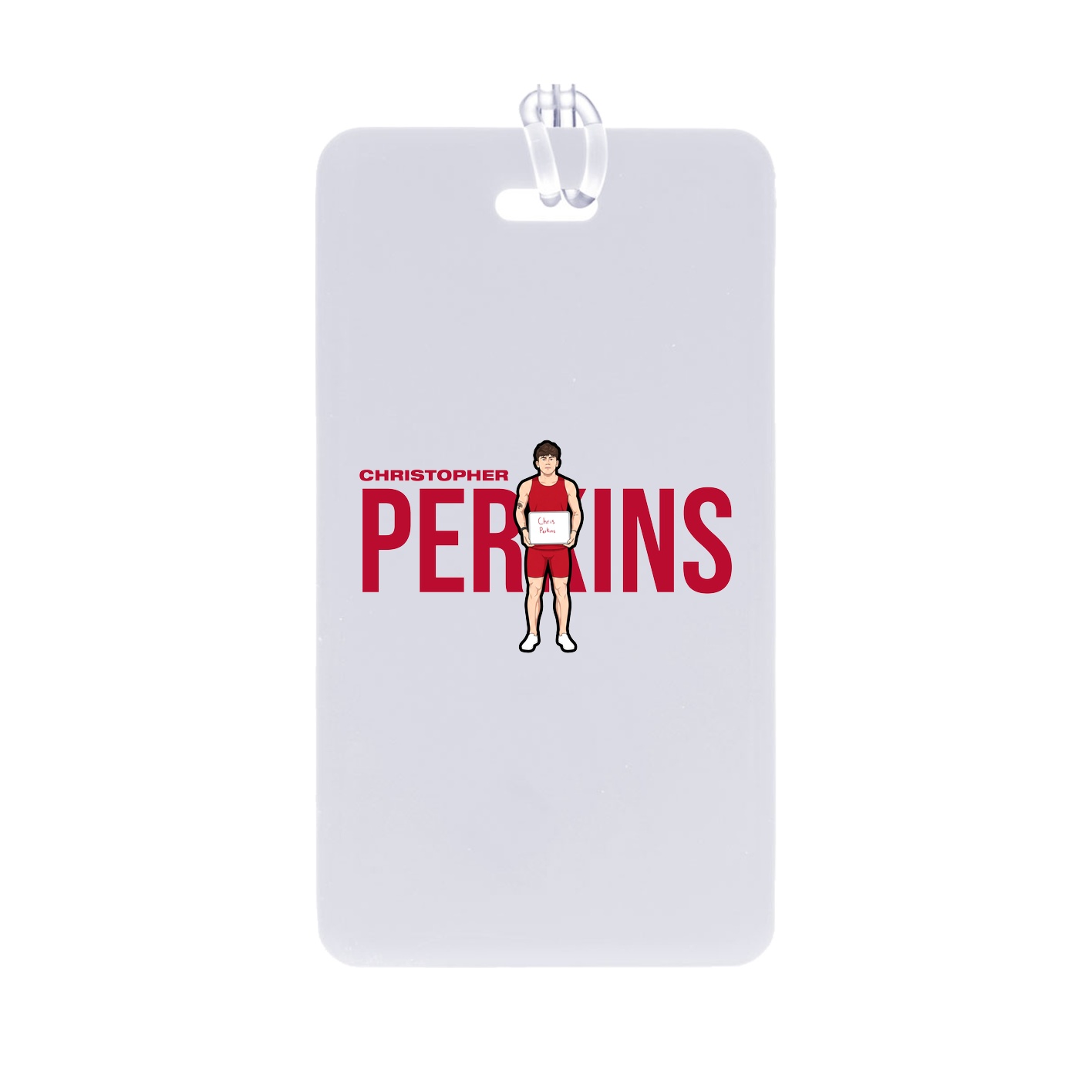 Bag Tag — Player Name in Classic