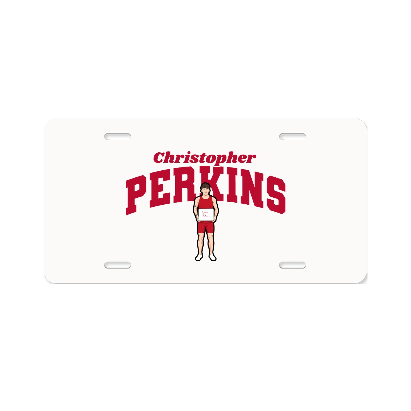 License Plate — Signature Arch in Classic