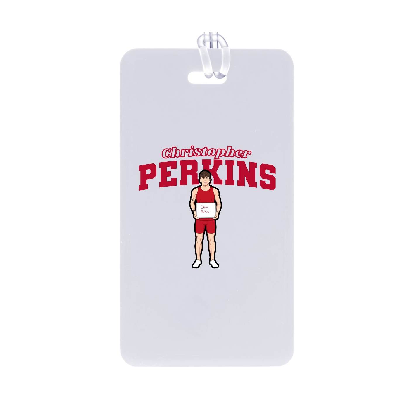 Bag Tag — Name Arch in Classic