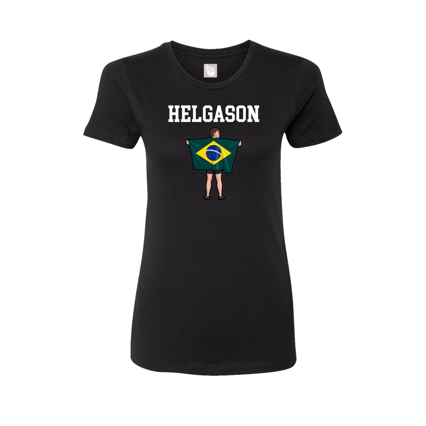Fitted Women's Tee — Shirsey in Black