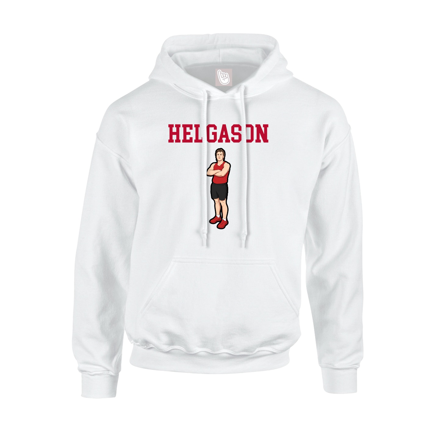 Hoodie — Shirsey in White