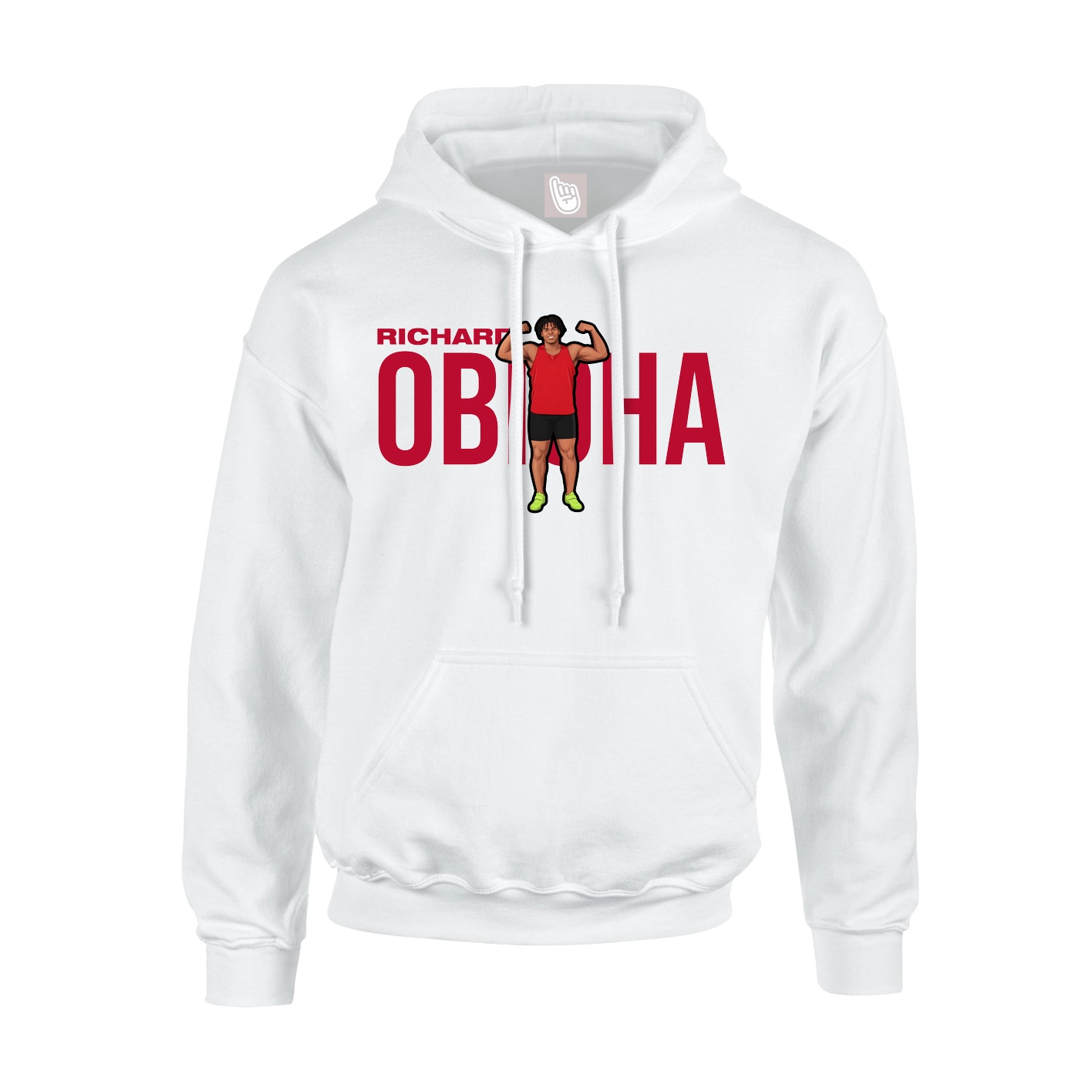 Hoodie — Player Name in White