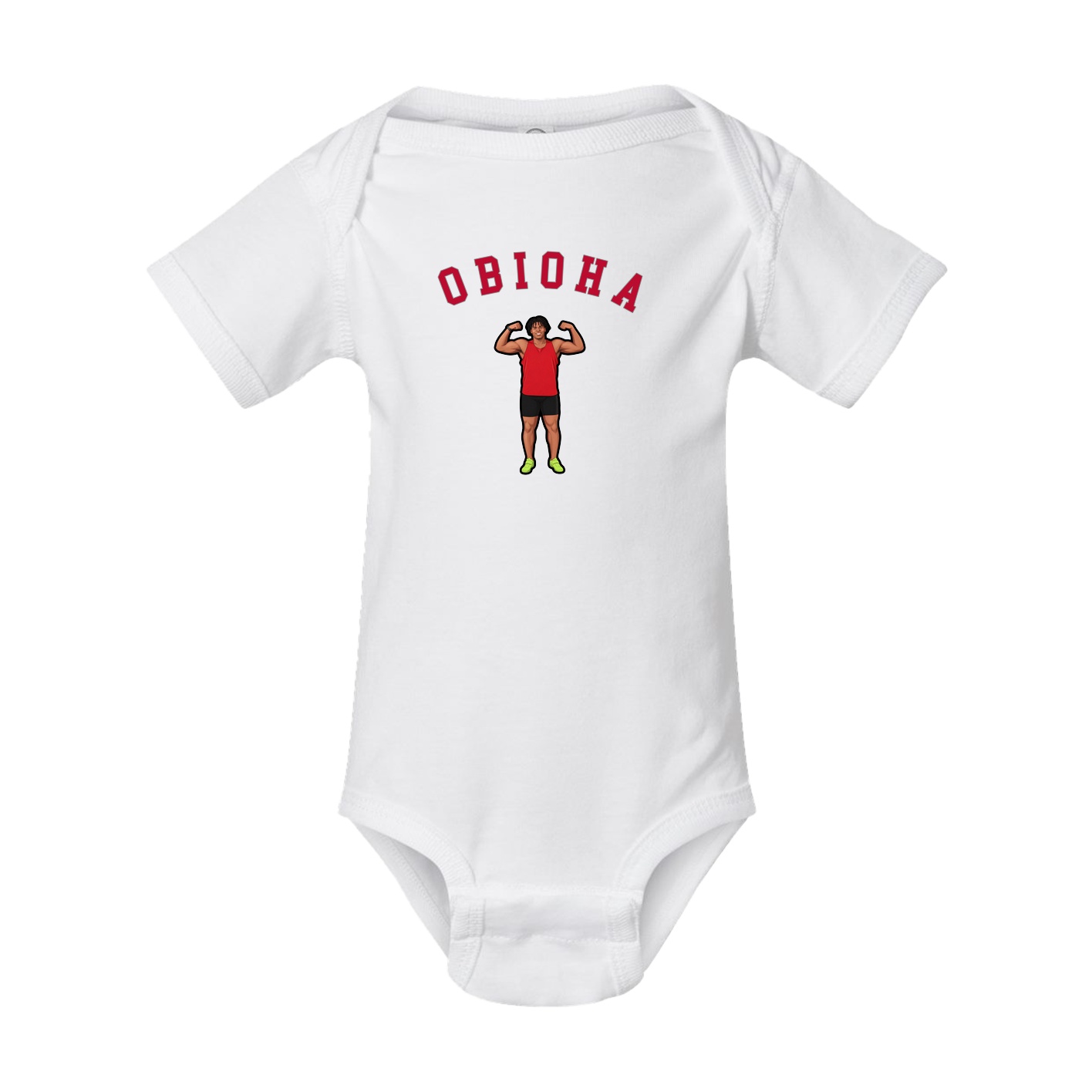Baby Onesie — Shirsey Arch in White