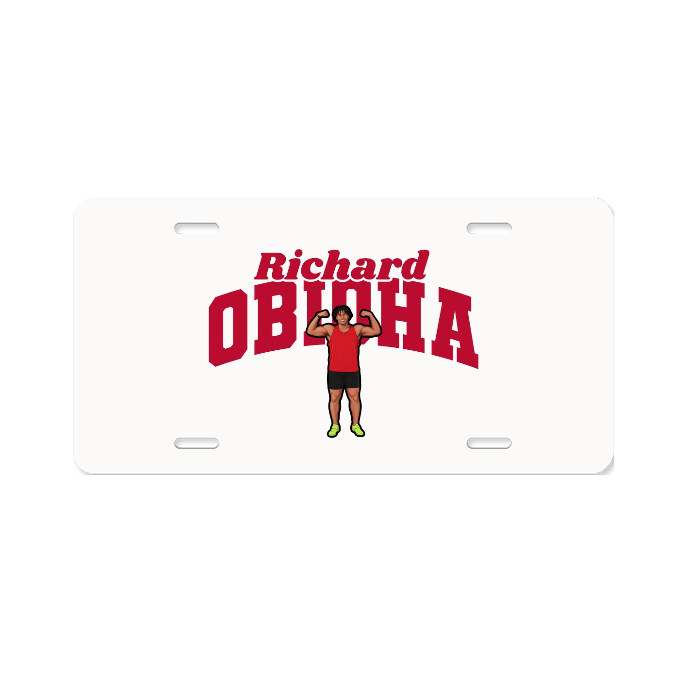 License Plate — Signature Arch in Classic