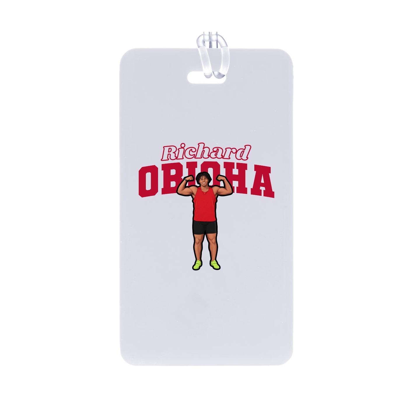 Bag Tag — Name Arch in Classic