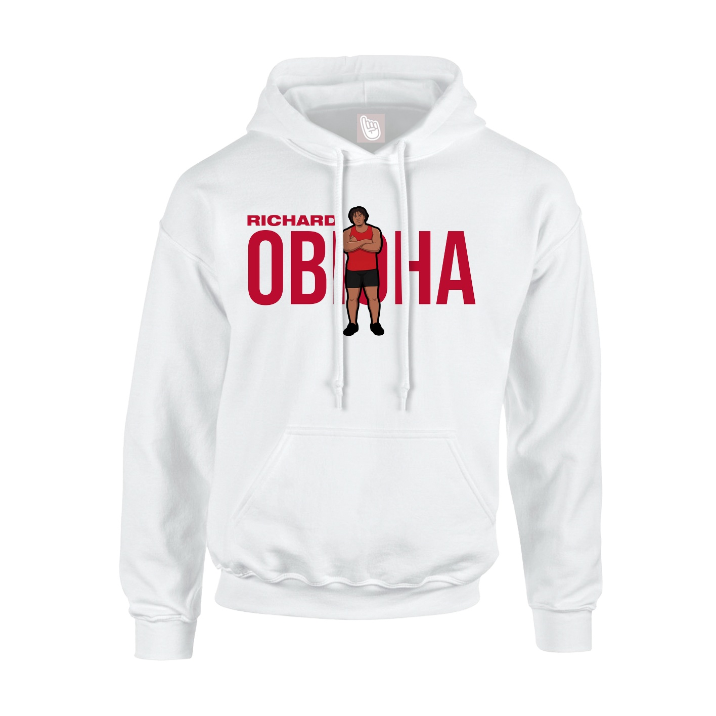 Hoodie — Player Name in White