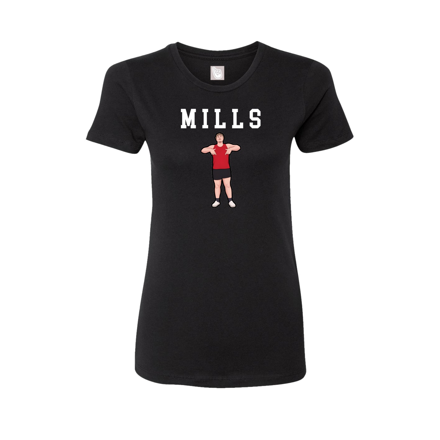 Fitted Women's Tee — Shirsey in Black