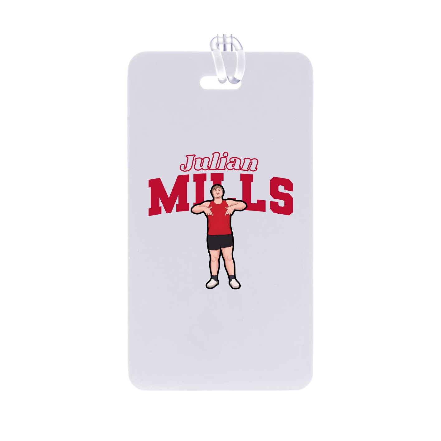 Bag Tag — Name Arch in Classic