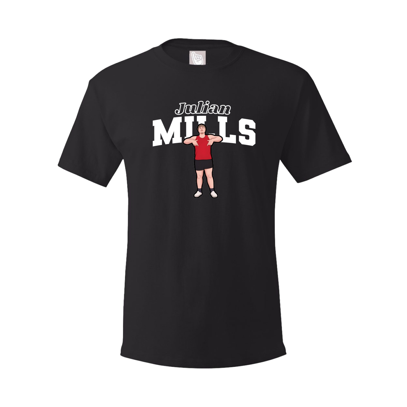 Tee — Name Arch in Black
