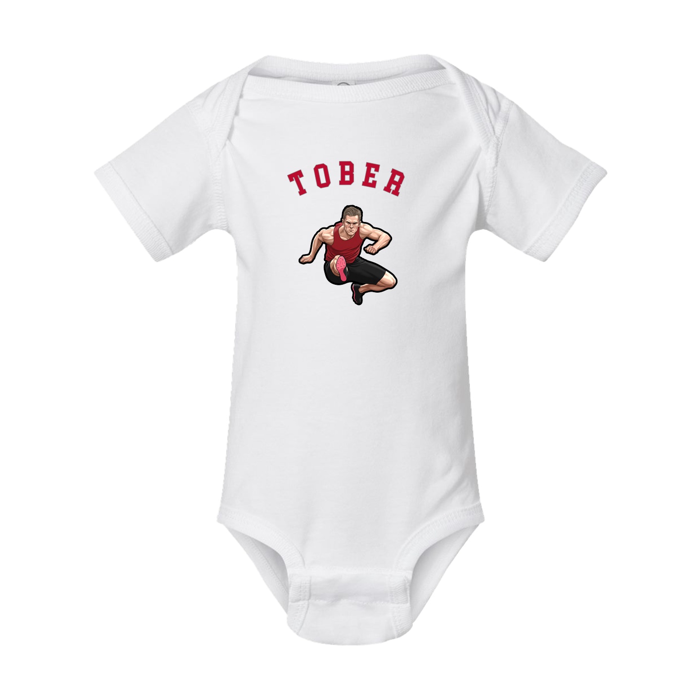 Baby Onesie — Shirsey Arch in White
