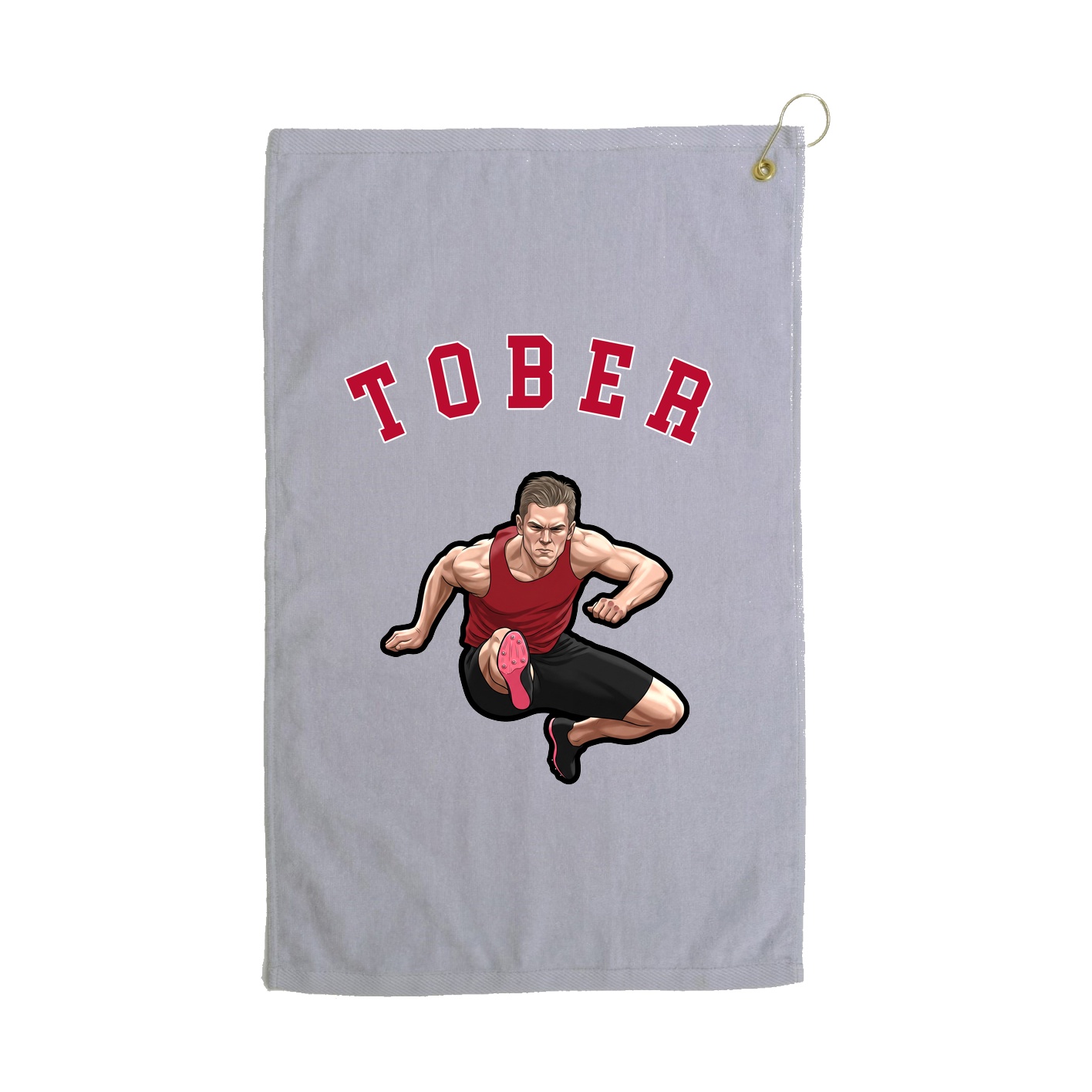 Golf Towel — Shirsey Arch in Grey