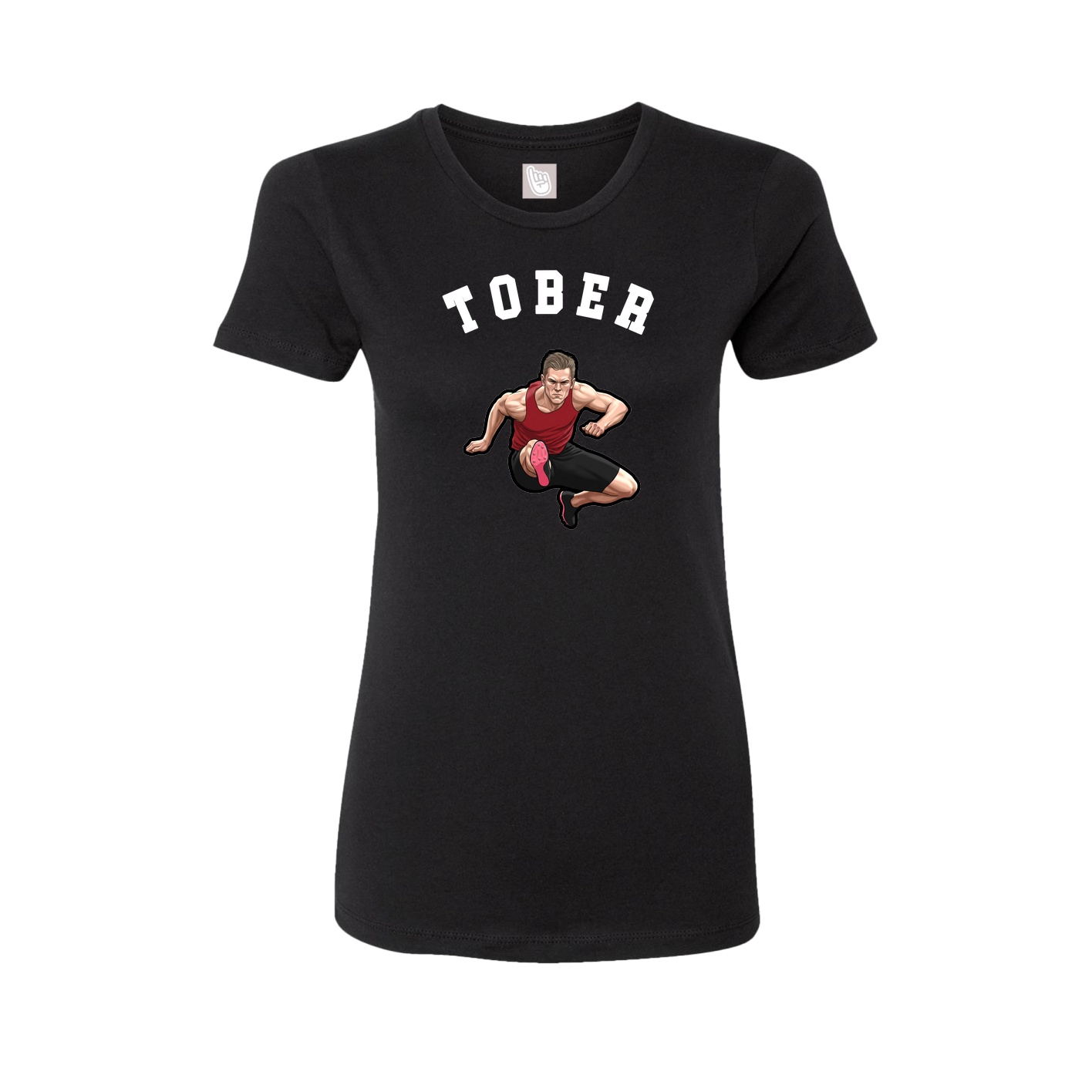 Womens Tee — Shirsey Arch in Black