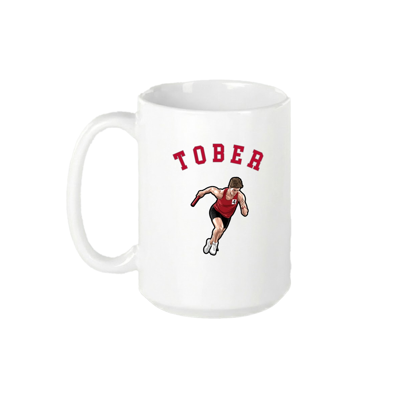15oz Coffee Mug — Shirsey Arch in White