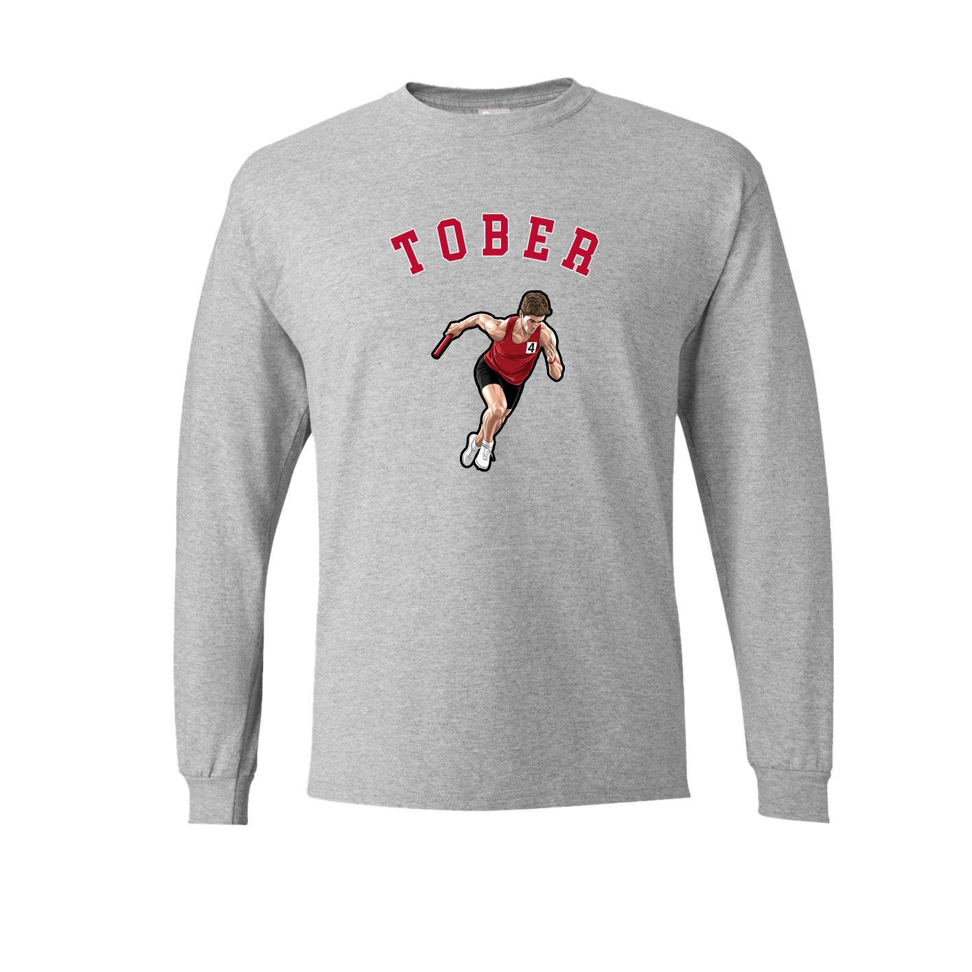Long Sleeve Tee — Shirsey Arch in Grey