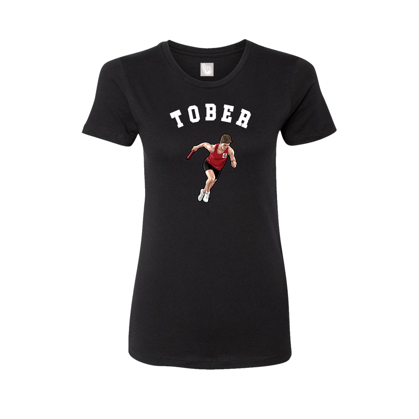 Womens Tee — Shirsey Arch in Black