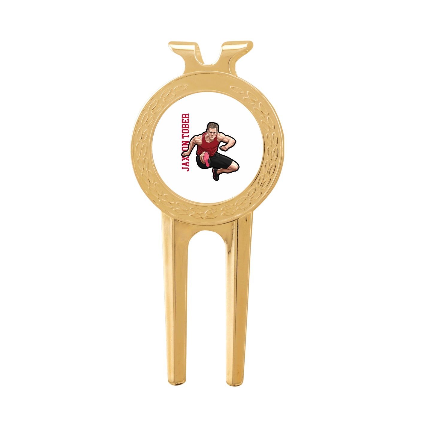 Divot Tool with Ball Marker — Name Vertical in Classic