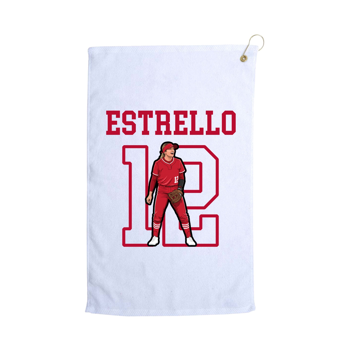 Golf Towel — Shirsey in White