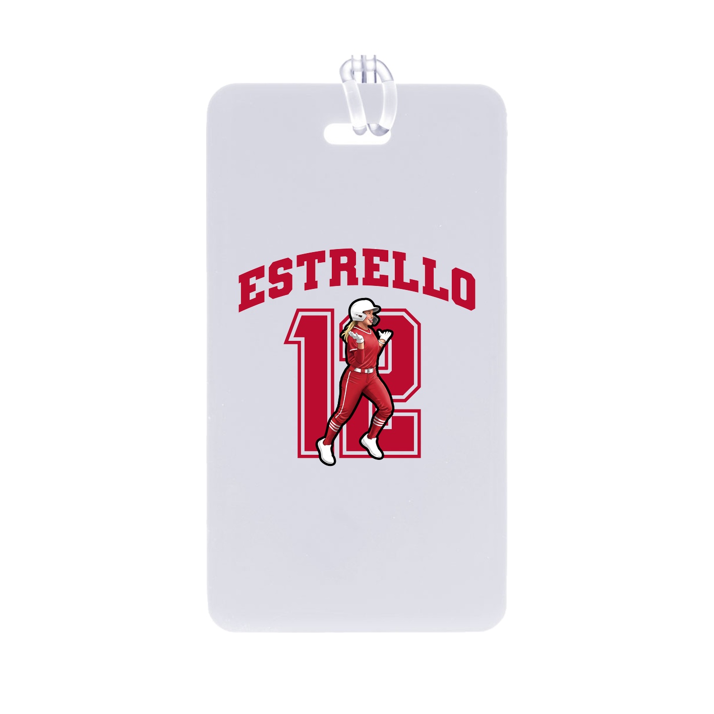 Bag Tag — Number in Classic