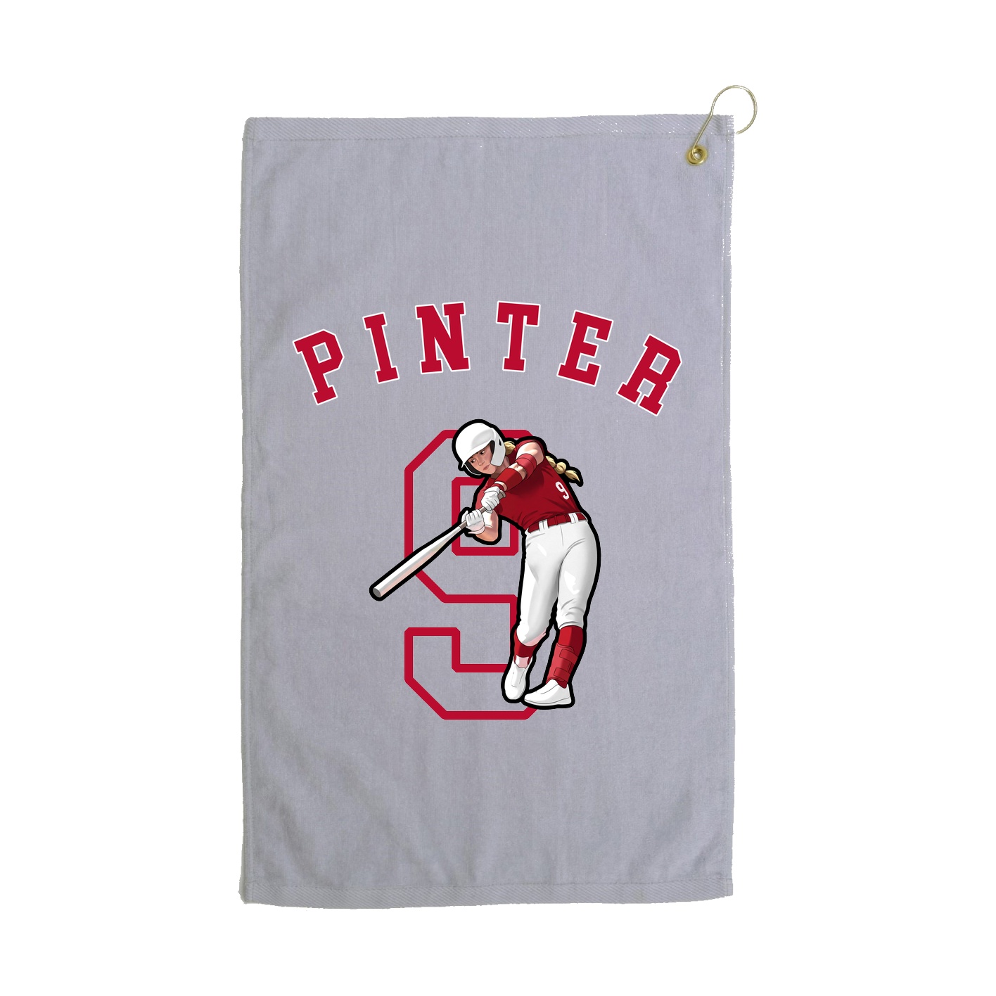 Golf Towel — Shirsey Arch in Grey