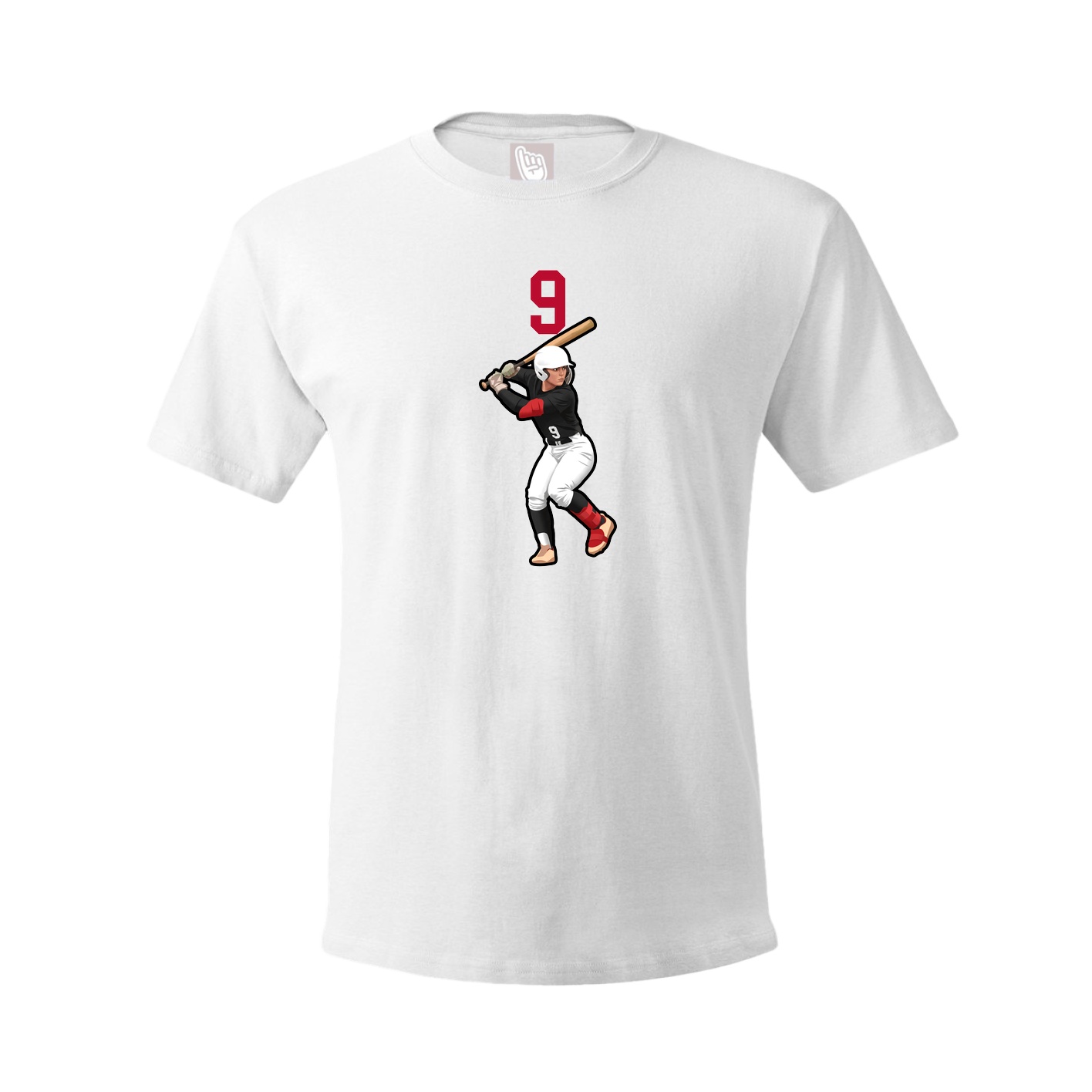 Tee — Number Top in White