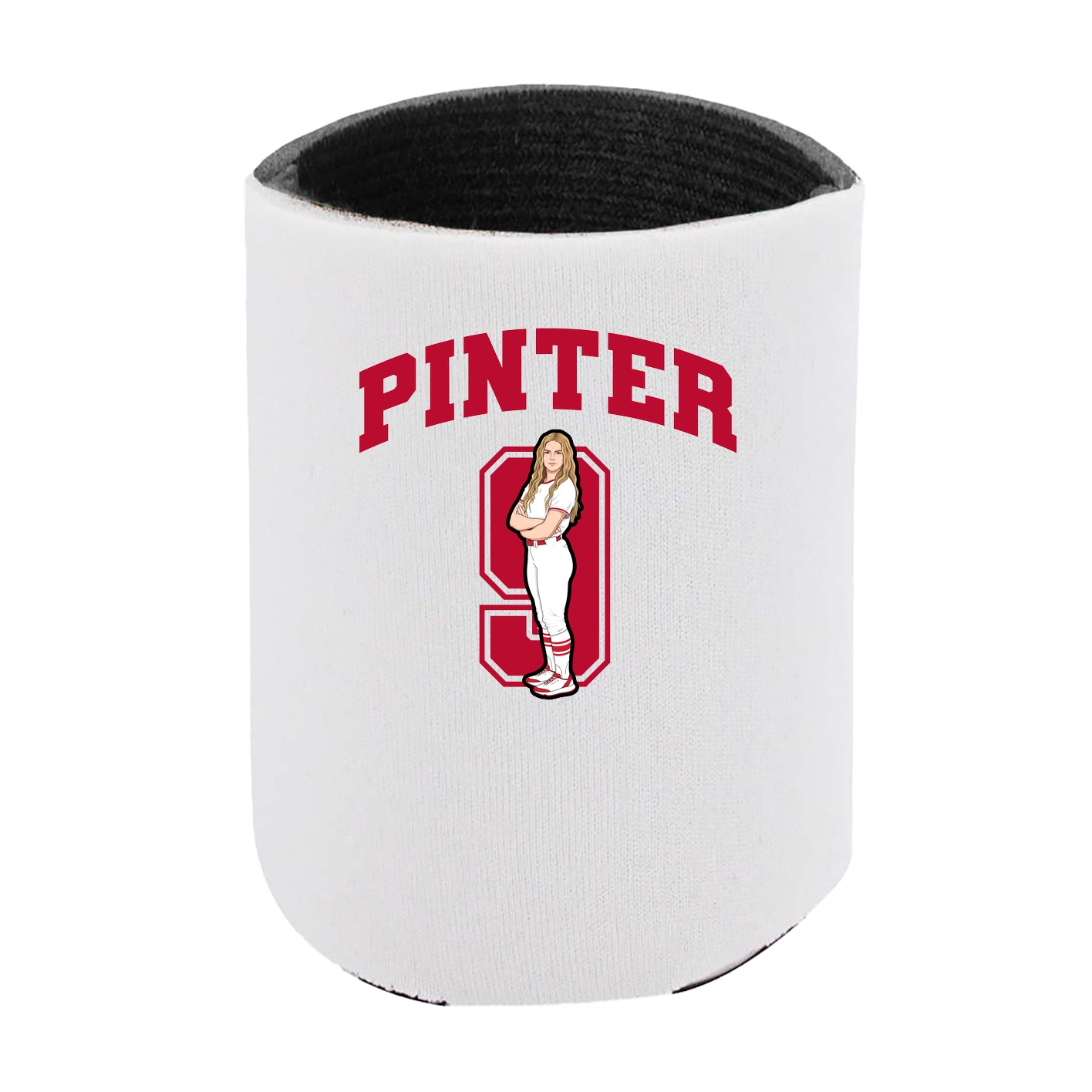 Can Holder — Number in White