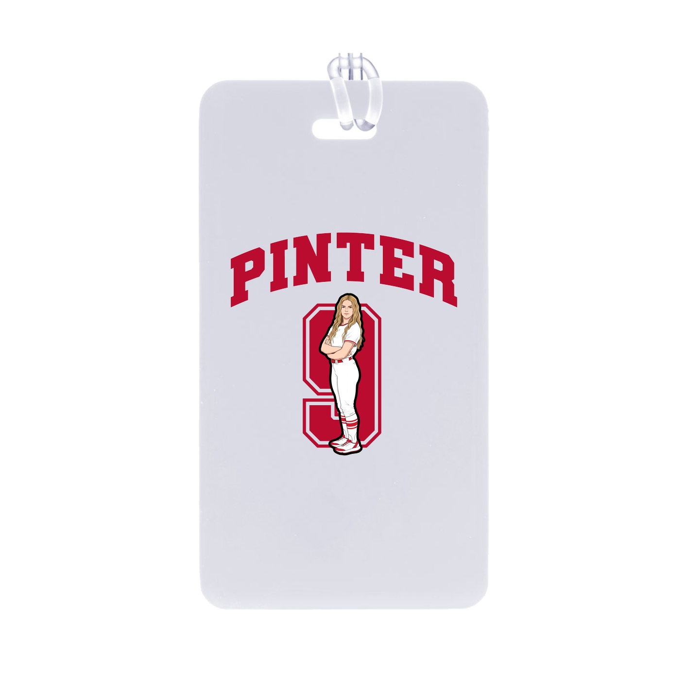 Bag Tag — Number in Classic