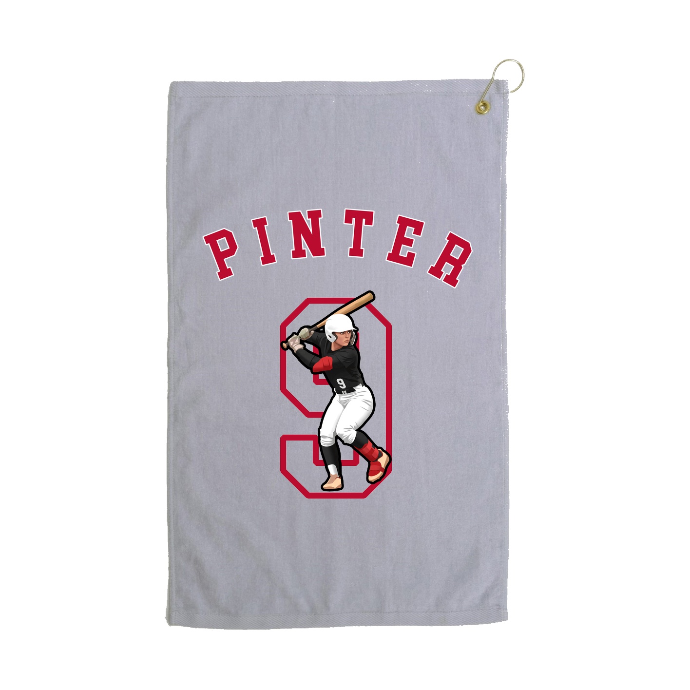 Golf Towel — Shirsey Arch in Grey