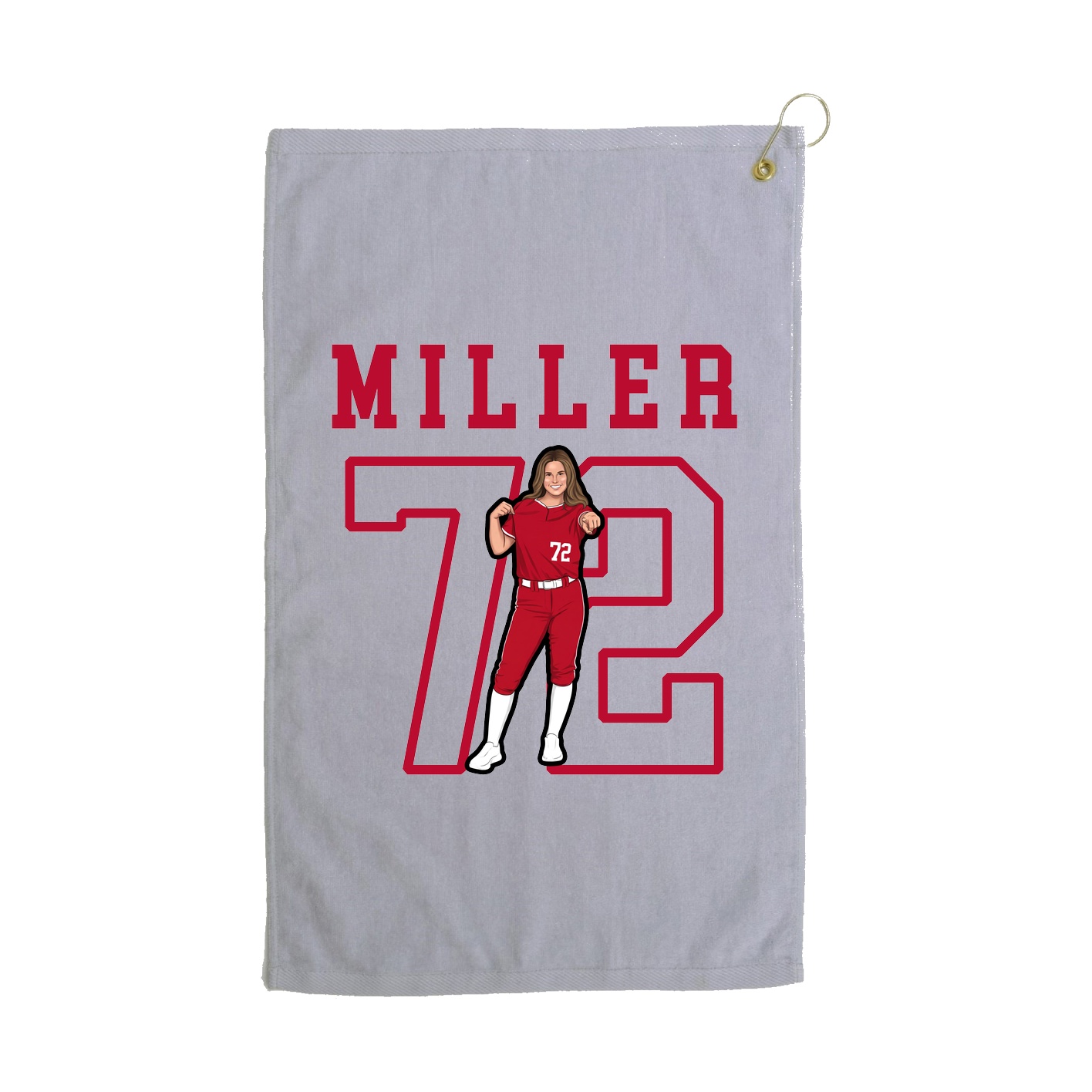 Golf Towel — Shirsey in Grey