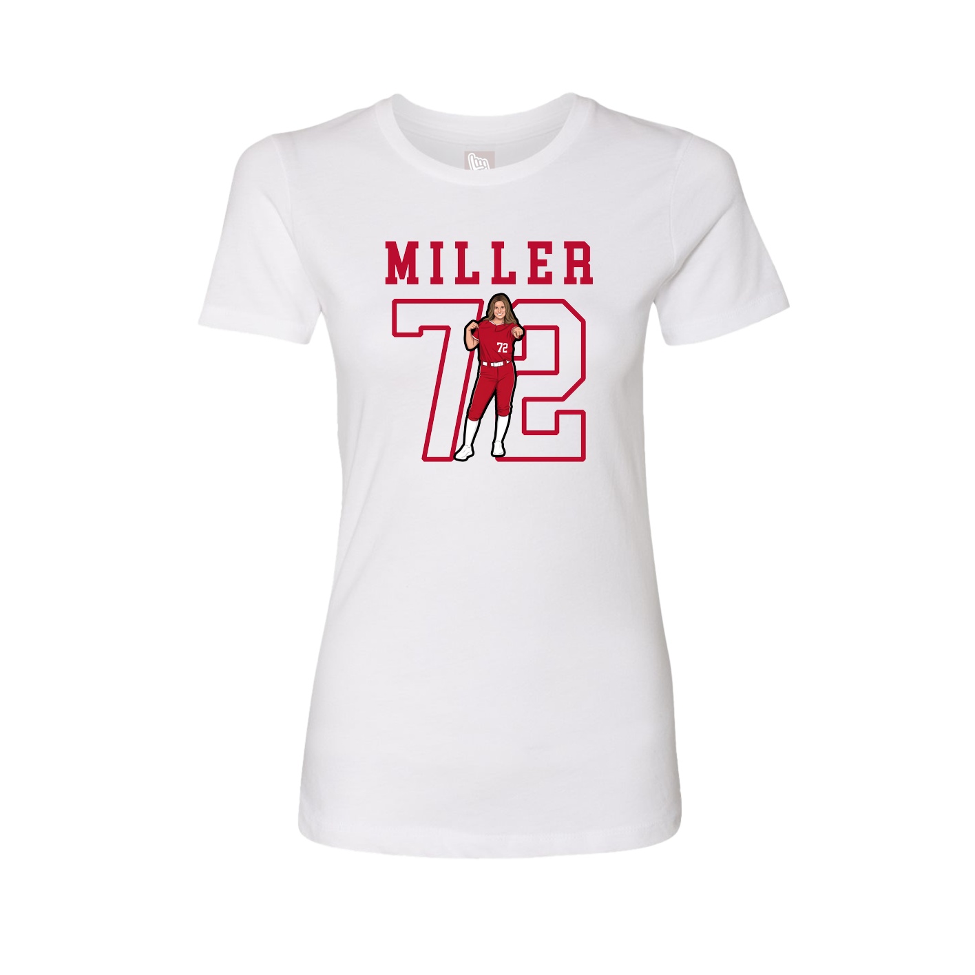 Fitted Women's Tee — Shirsey in White