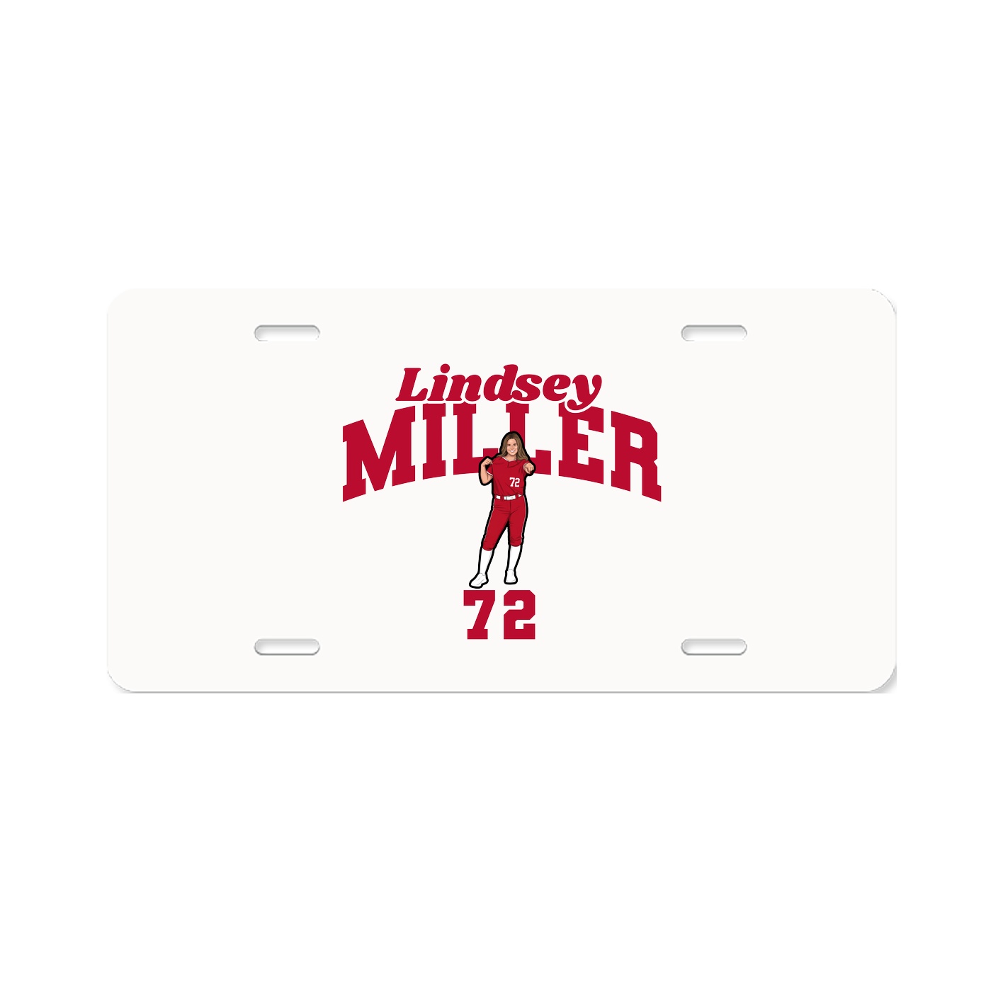 License Plate — Signature Arch in Classic