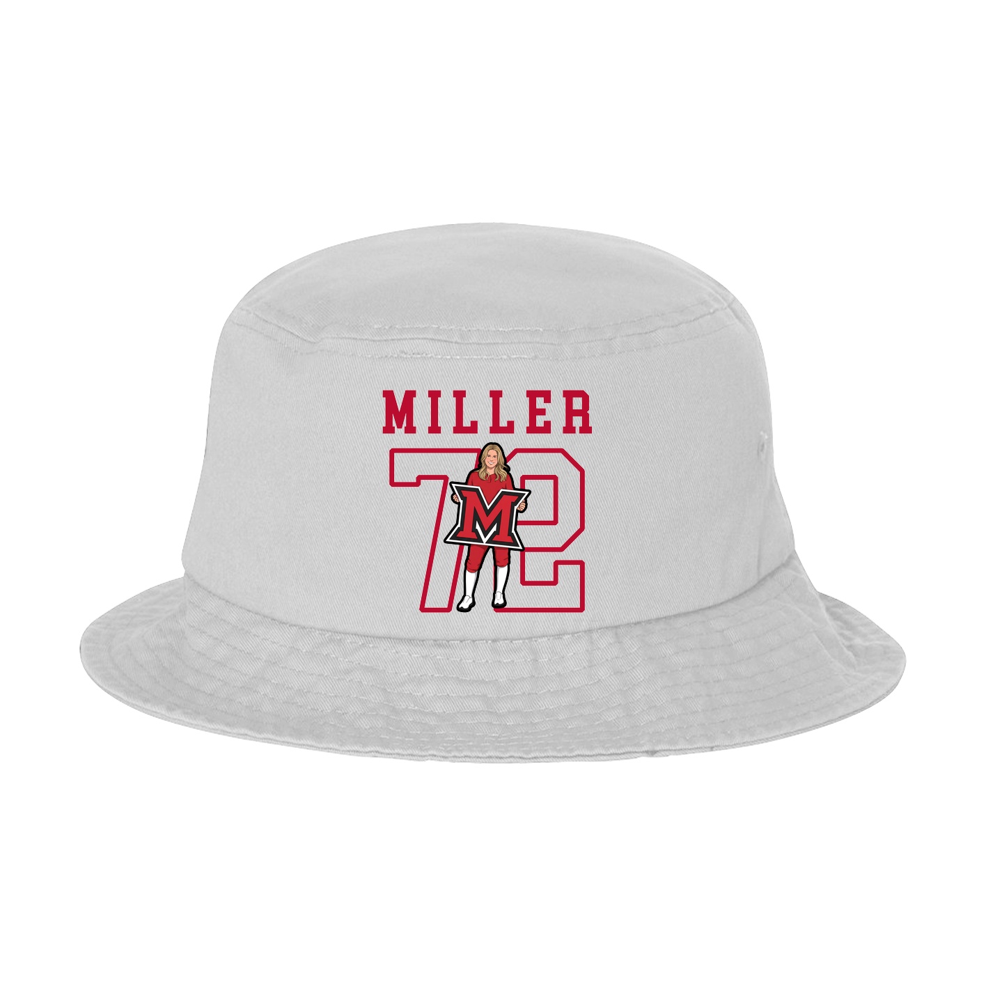 Bucket Cap — Shirsey in White