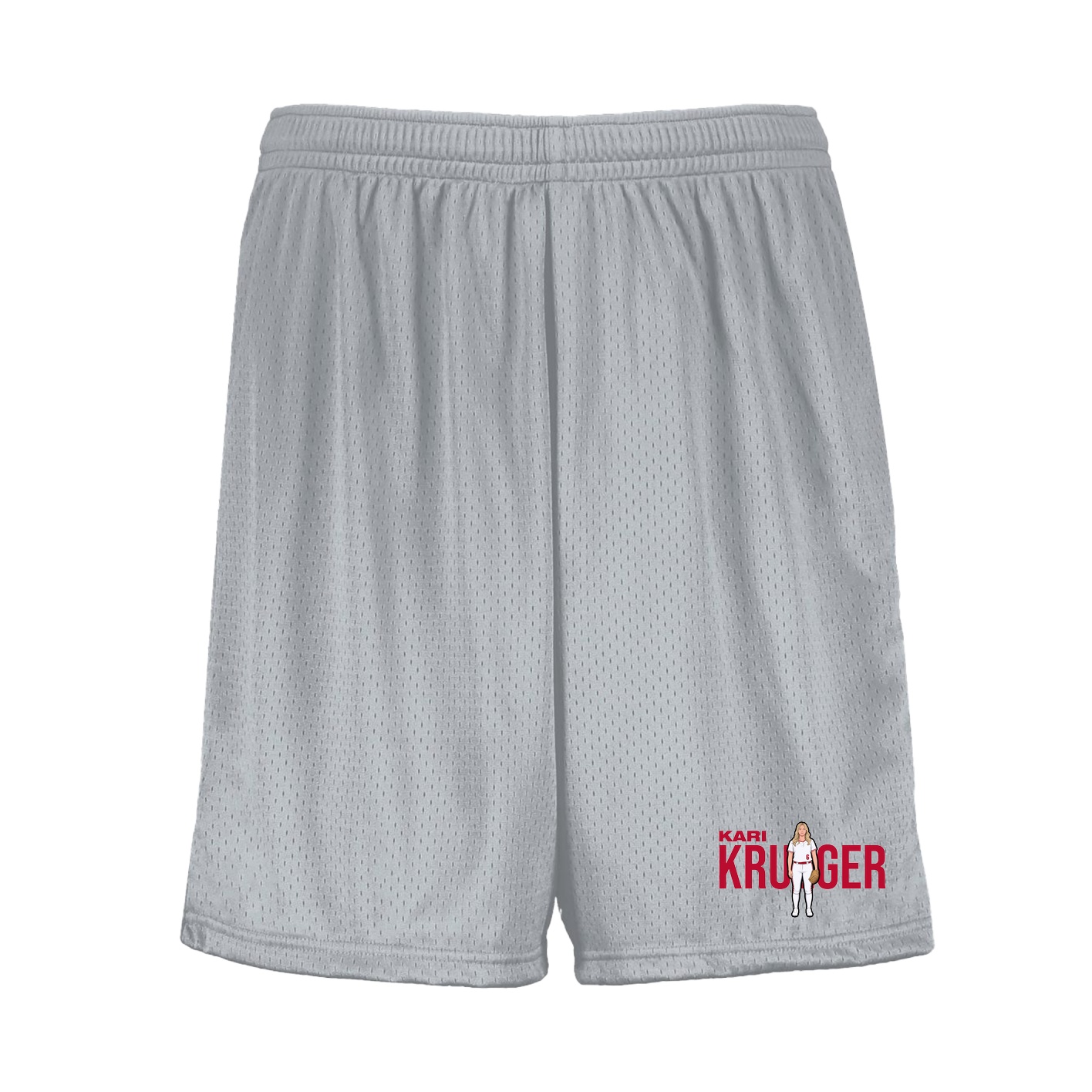 Shorts — Player Name in Silver