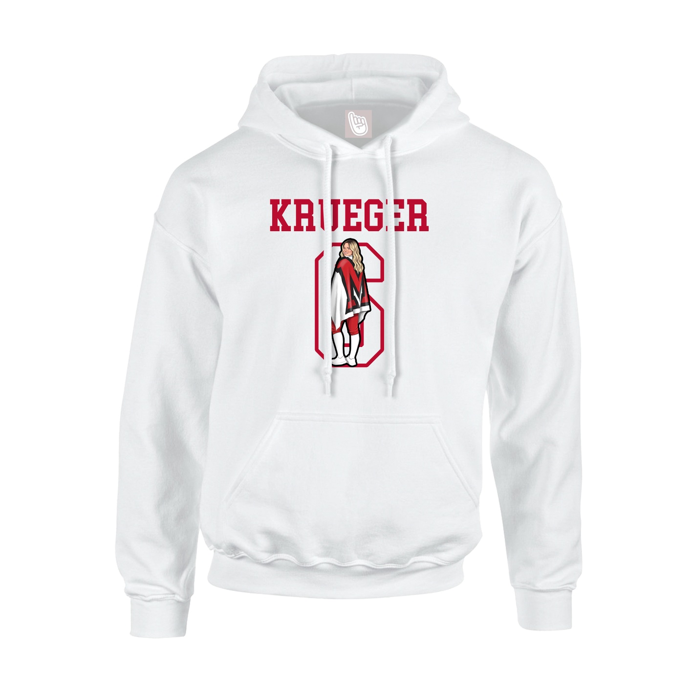 Youth Hoodie — Shirsey in White