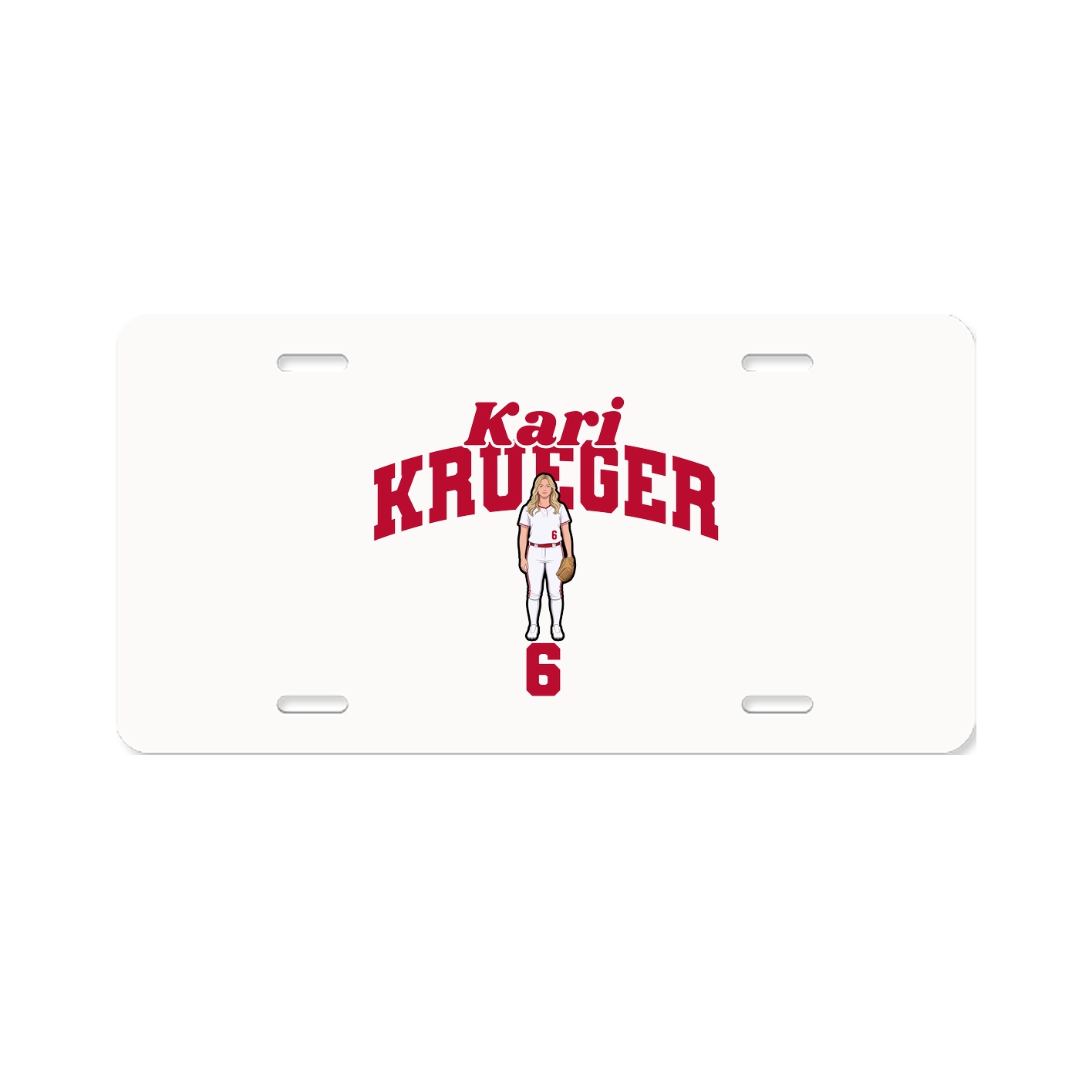 License Plate — Signature Arch in Classic