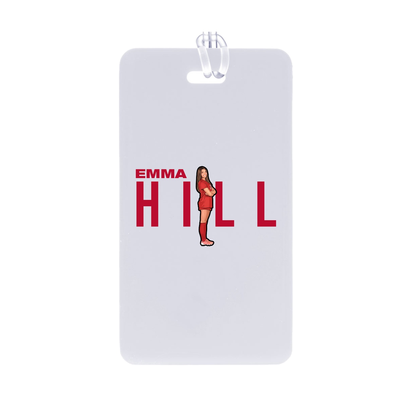 Bag Tag — Player Name in Classic