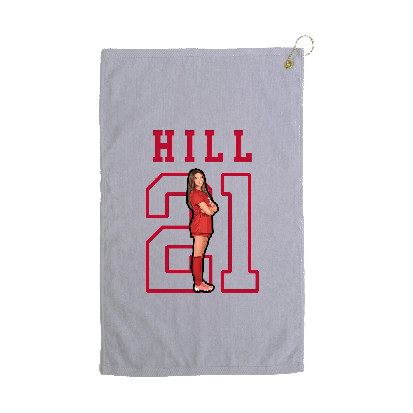 Golf Towel — Shirsey in Grey