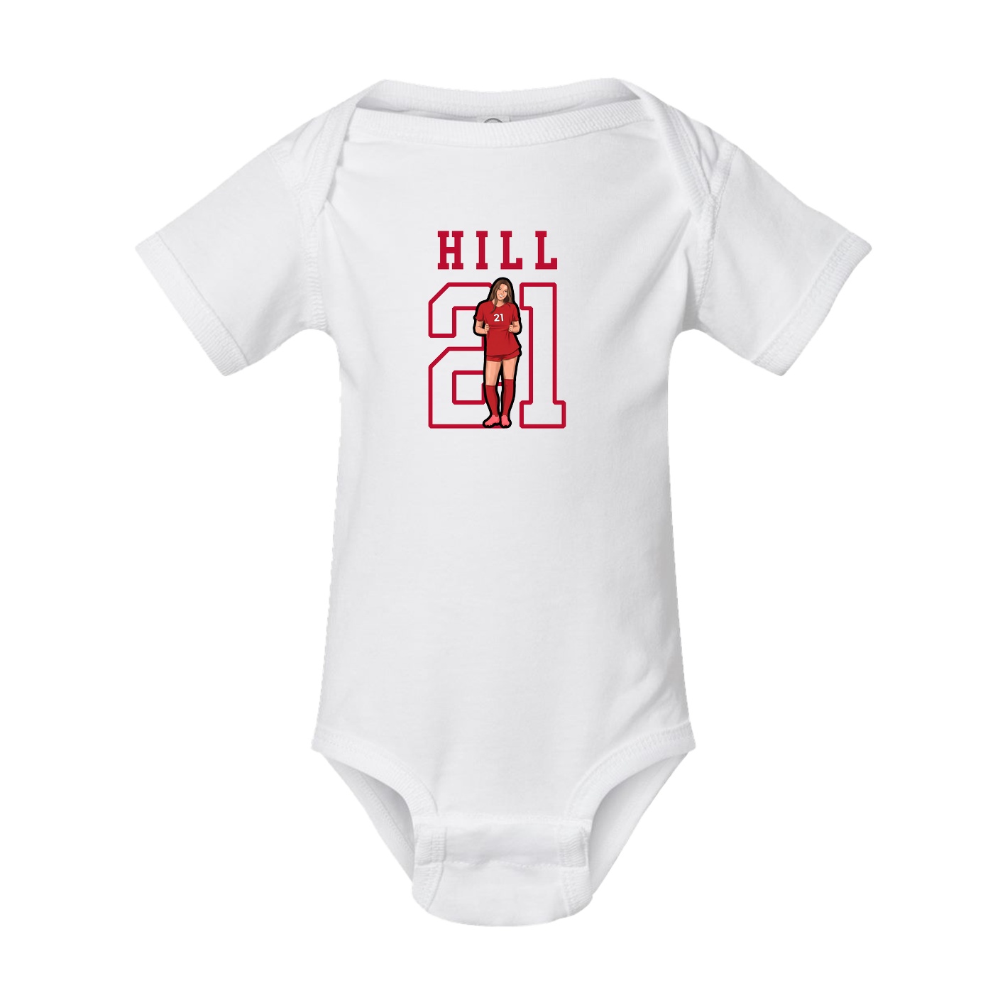 Baby Onesie — Shirsey in White
