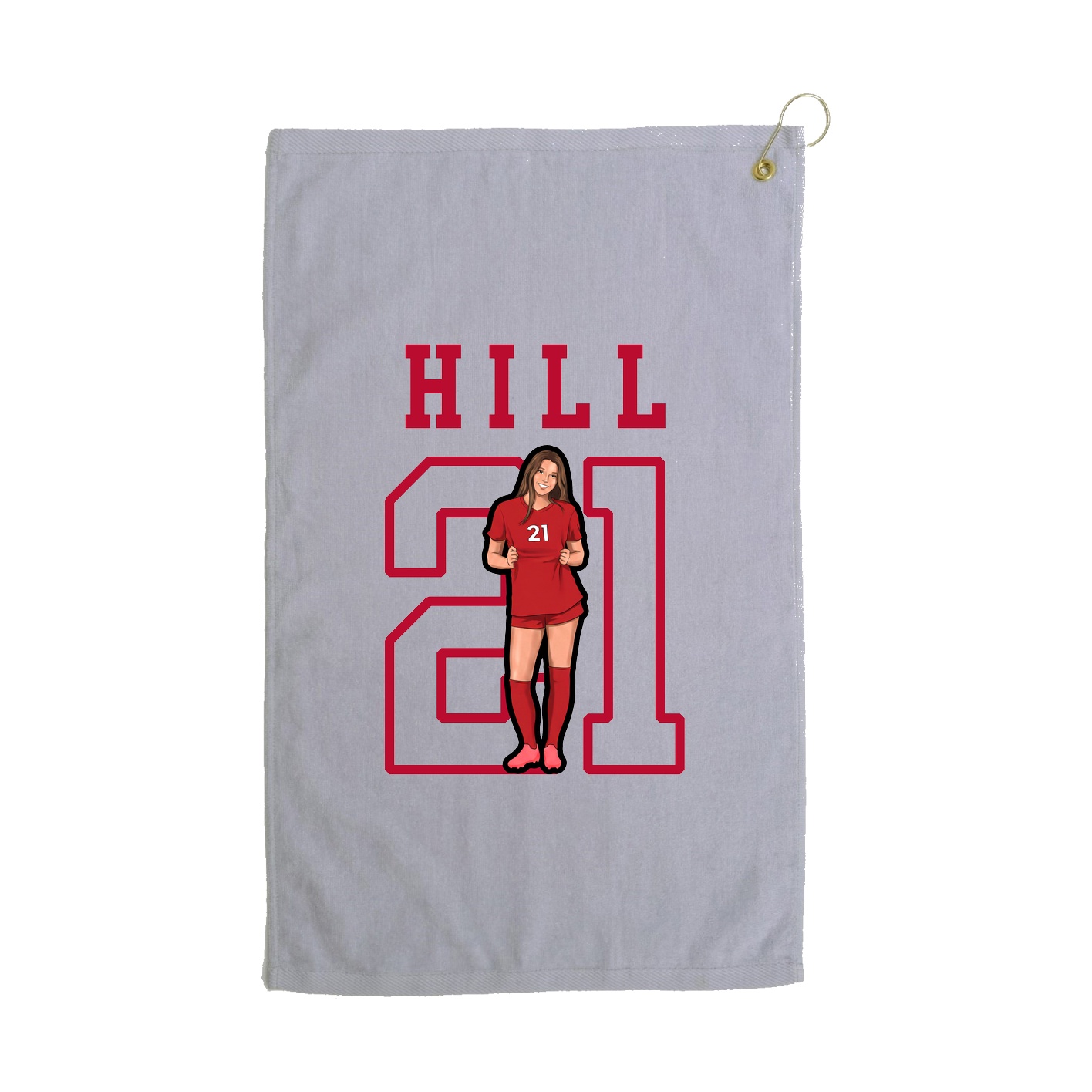 Golf Towel — Shirsey in Grey