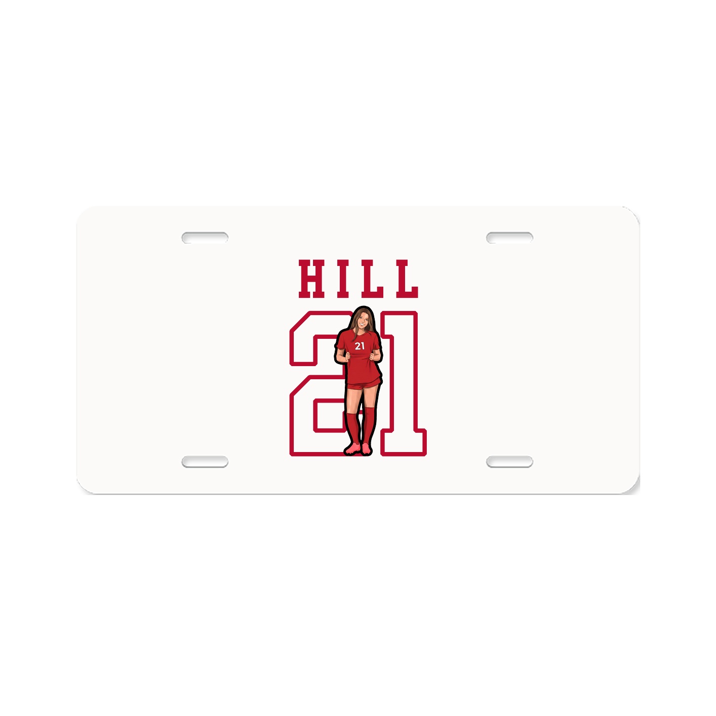 License Plate — Shirsey in Classic